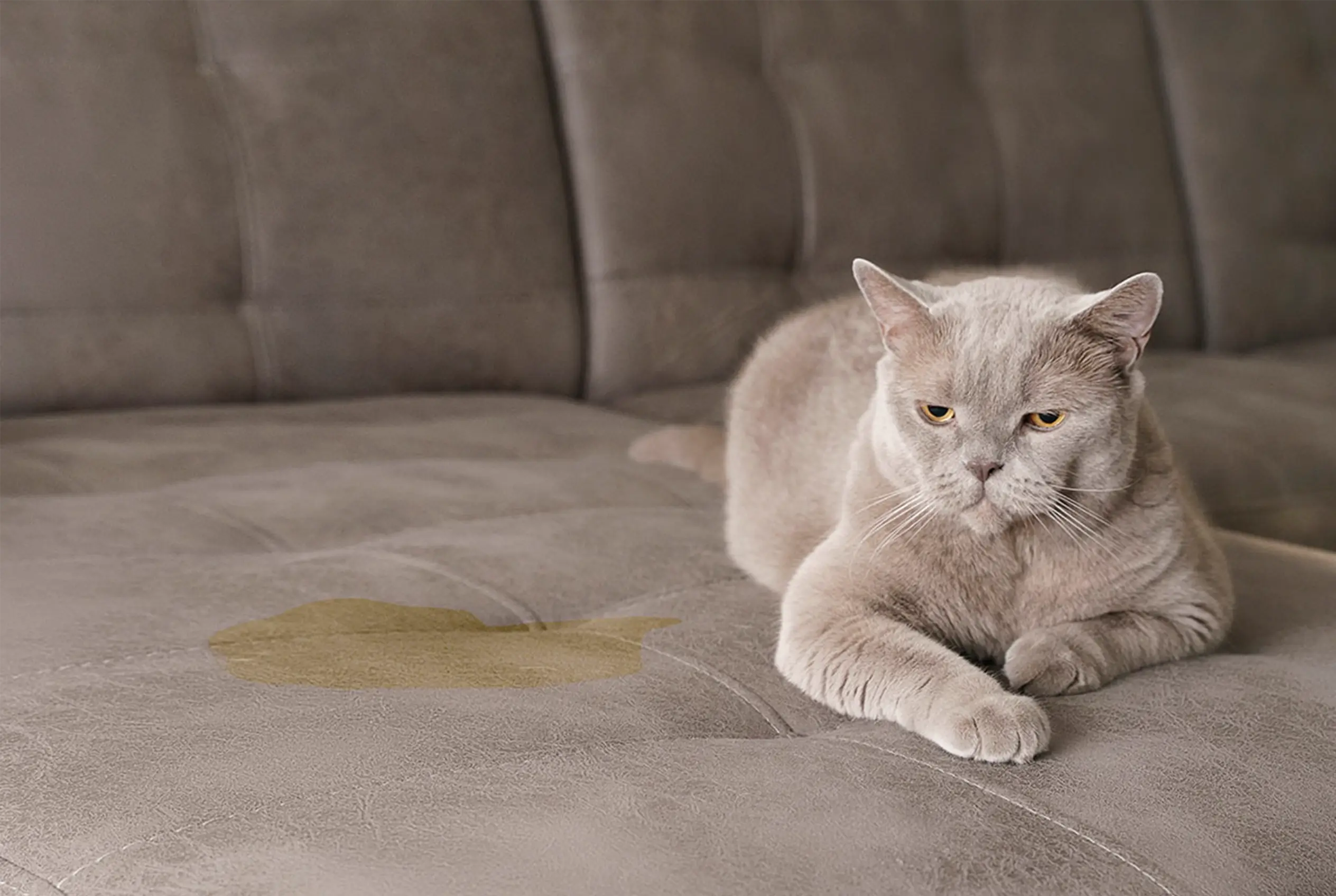 Cómo limpiar un sofá con mascotas: pelos, olores y manchas